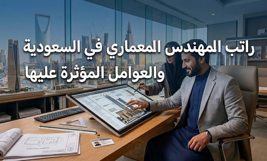 راتب المهندس المعماري في السعودية والعوامل المؤثرة عليها