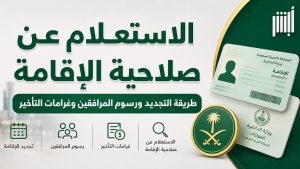 الاستعلام عن صلاحية الإقامة في السعودية