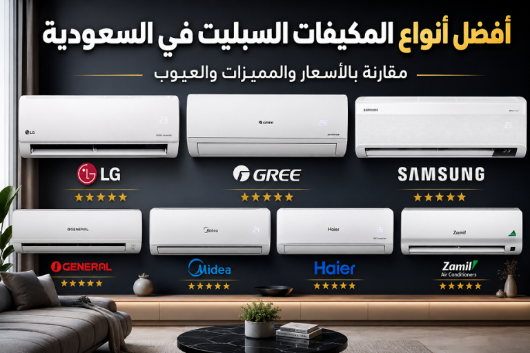 أفضل أنواع المكيفات السبليت في السعودية