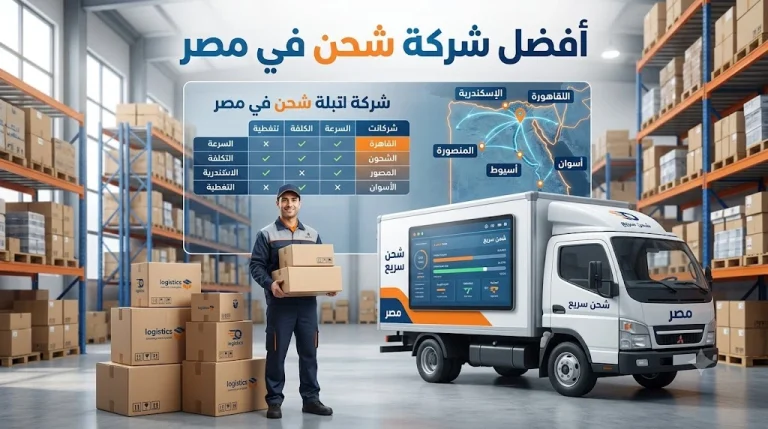 أفضل شركة شحن في مصر
