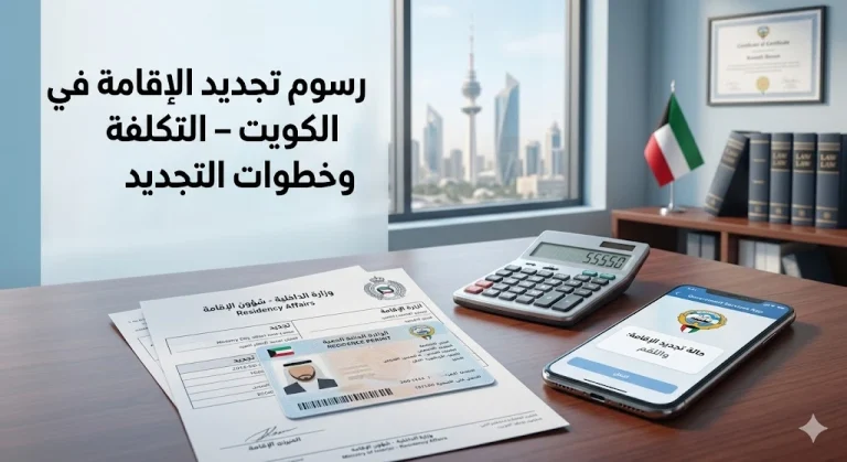 رسوم تجديد الإقامة في الكويت