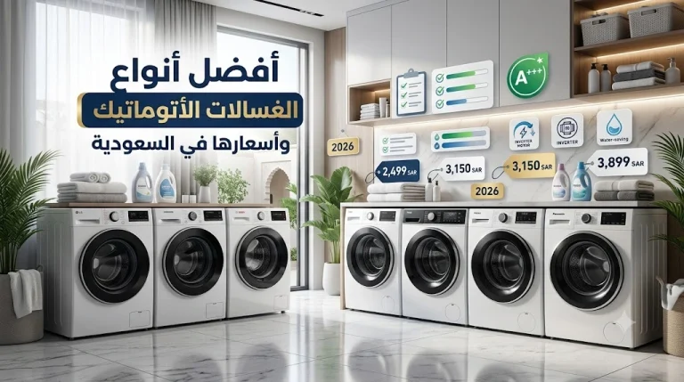 أفضل أنواع الغسالات الأتوماتيك وأسعارها