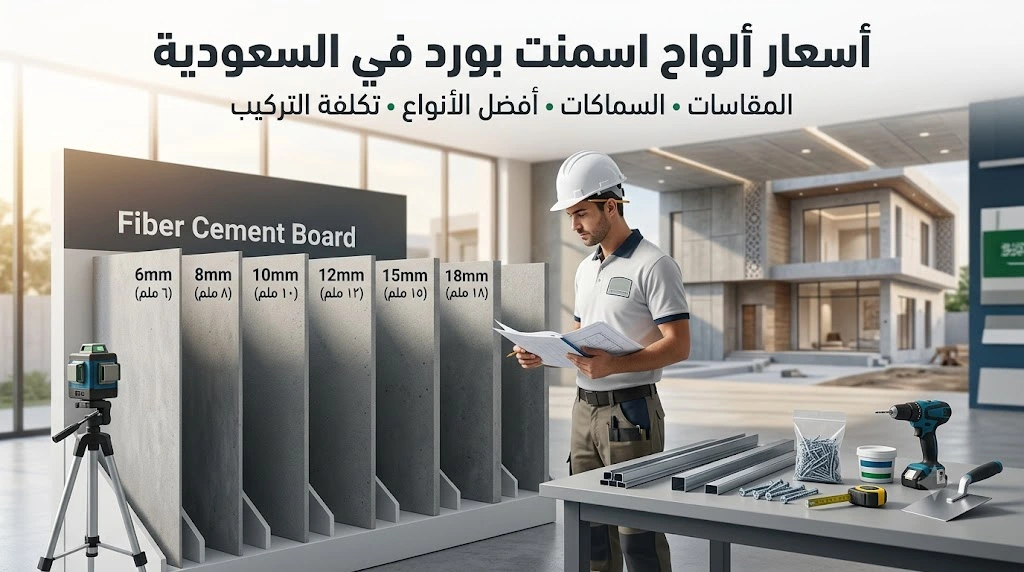 أسعار ألواح اسمنت بورد في السعودية