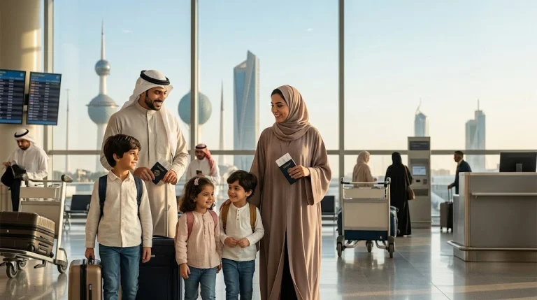 شروط الزيارة العائلية للكويت